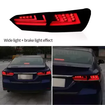 Задние фонари Тойота Камри V70 2018-2021 V1 type КРАСНЫЕ