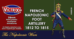 VX0018  28mm Napoleonic  French Artillery 1812 to 1815