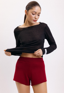 Шорты из хлопка