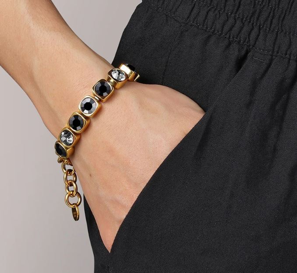 Браслет Dyrberg Kern CONIAN SG BLACK MIX 331504