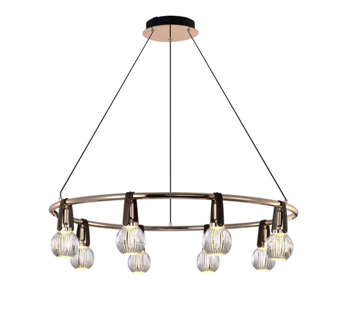 Люстра P0853-8C gold