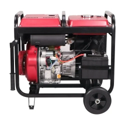 Дизельные генераторы электрический 6.5 кВт Объем топливного бака 12,5 л