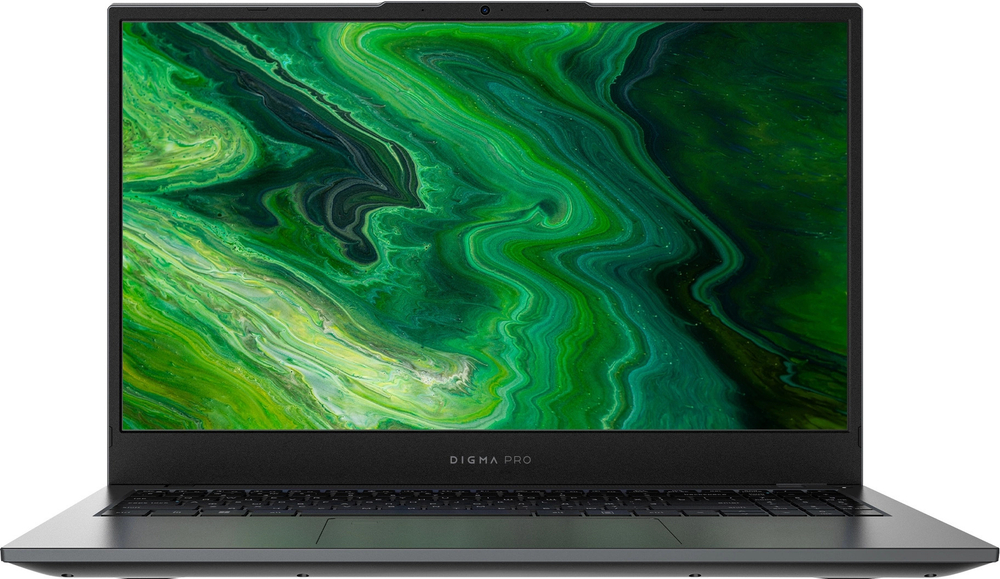 Ноутбук  Digma Pro Fortis M 15.6 ", Core i7, 16 Гб RAM, 512 Гб SSD, Iris Xe Graphics, Серый
