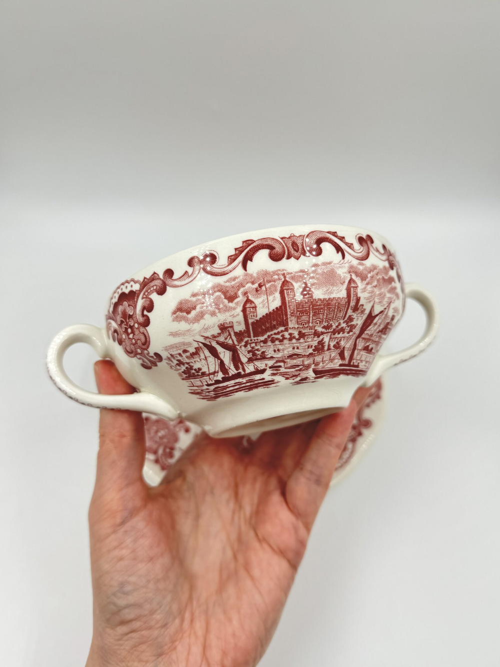 Бульонная пара Enoch Wedgwood