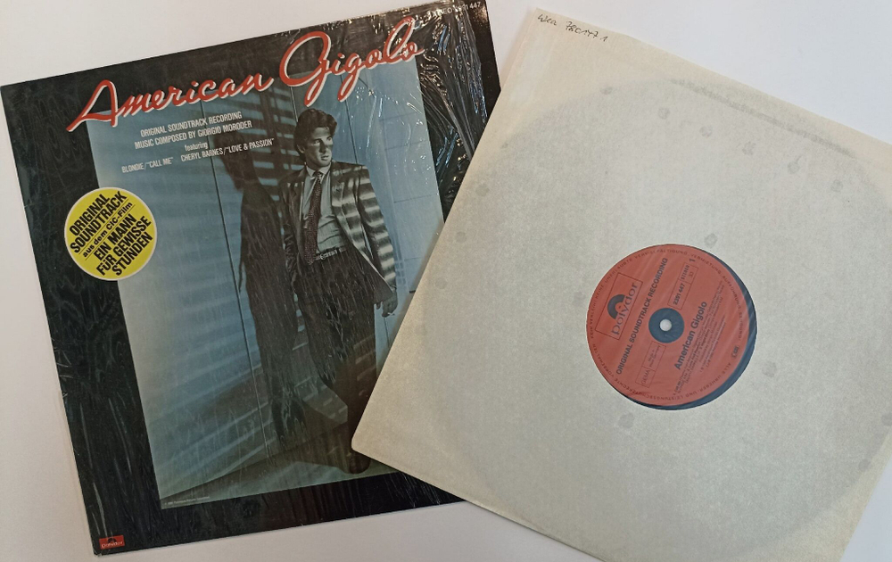 Винтажная виниловая пластинка LP Giorgio Moroder American Gigolo (Soundtrack Recording) (Germany 1980)