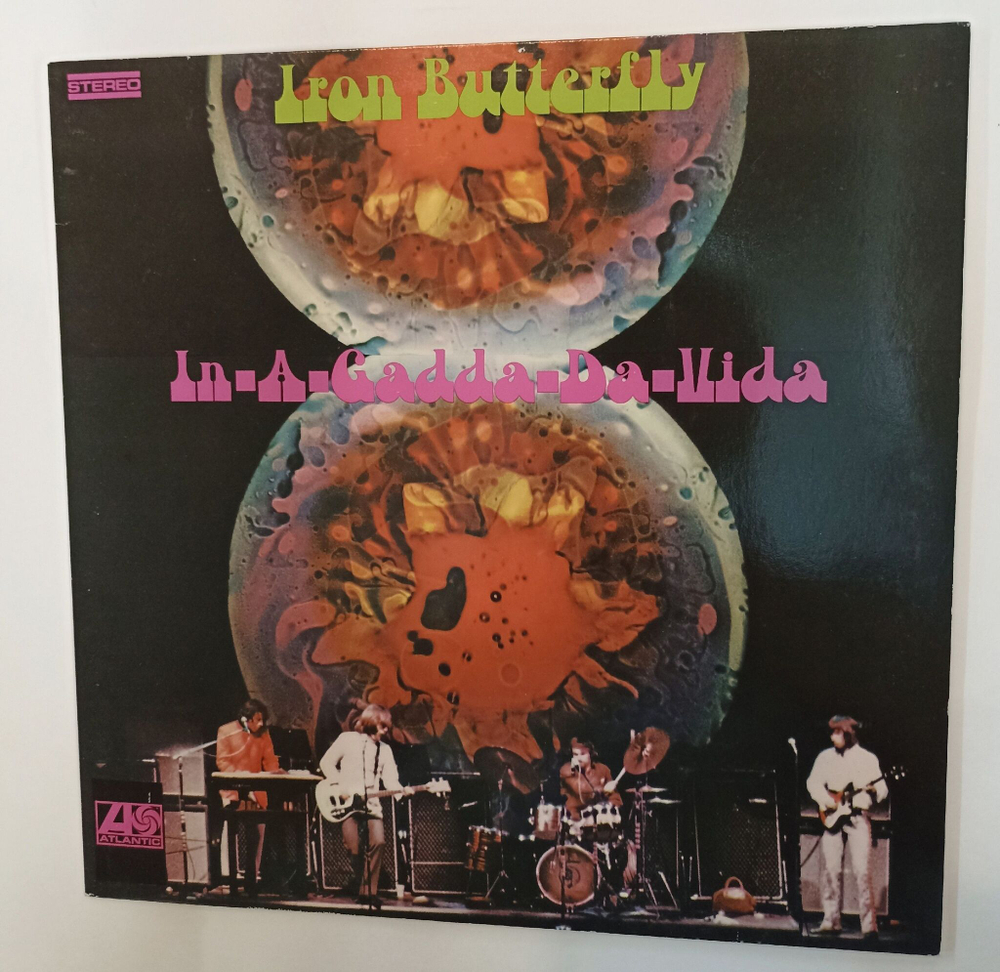 Винтажная виниловая пластинка LP Iron Butterfly In A Gadda Da Vida (Germany 1978)