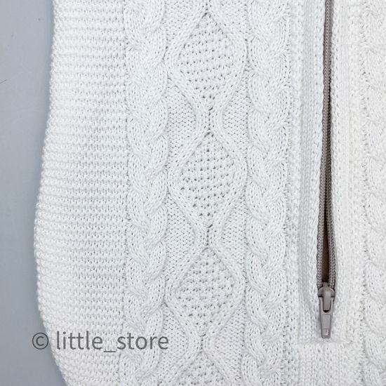 Кокон вязаный "Basic" Молочный