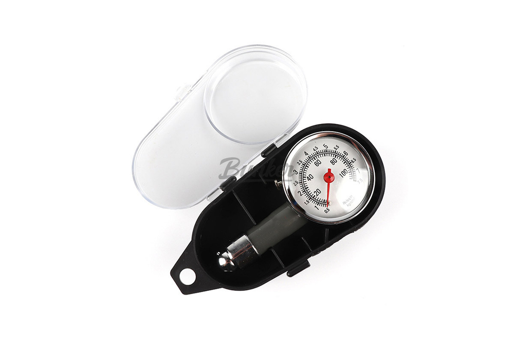 Манометр шинный металлический в пластиковом футляре (до 6 атм.) (07487), (шт.)