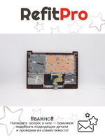 Верхняя панель с клавиатурой (топкейс) для ноутбука Lenovo IdeaPad 5-15IIL05/5-15ARE05/5-15ITL05/5-15ALC05. раскладка - русская, без подсветки, красная (5CB0X56715), оригинал