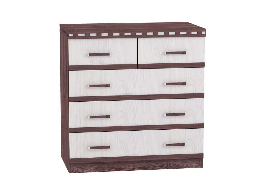 Комод №1 Ольга-13 ясень анкор темн/ясень анкор св