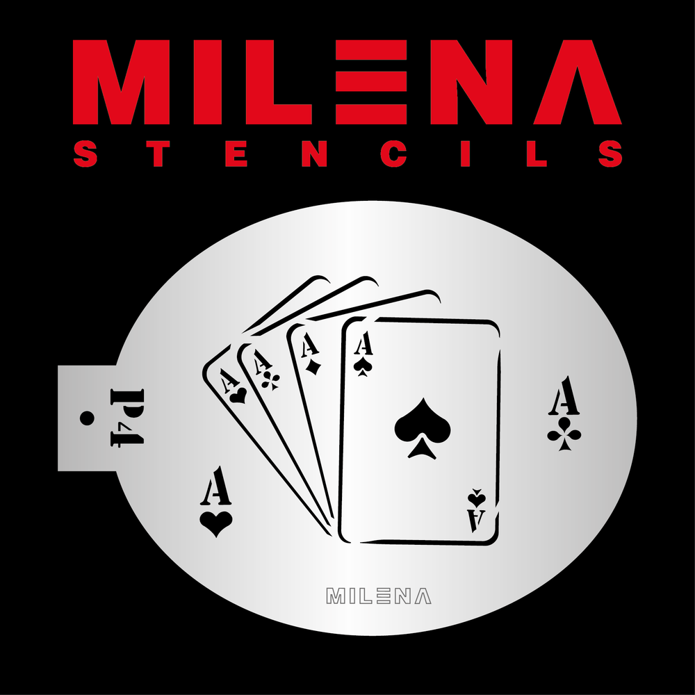 Трафарет Milena P4