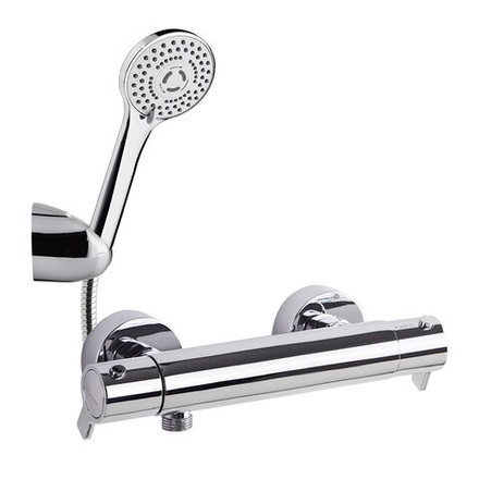 Смеситель термостатический для душа с душевым комплектом BLAUTHERM 943404BT