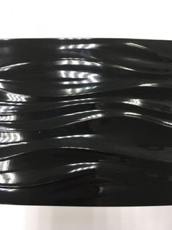 Черный "Бриз" (7см) декоративная планка (бленда)