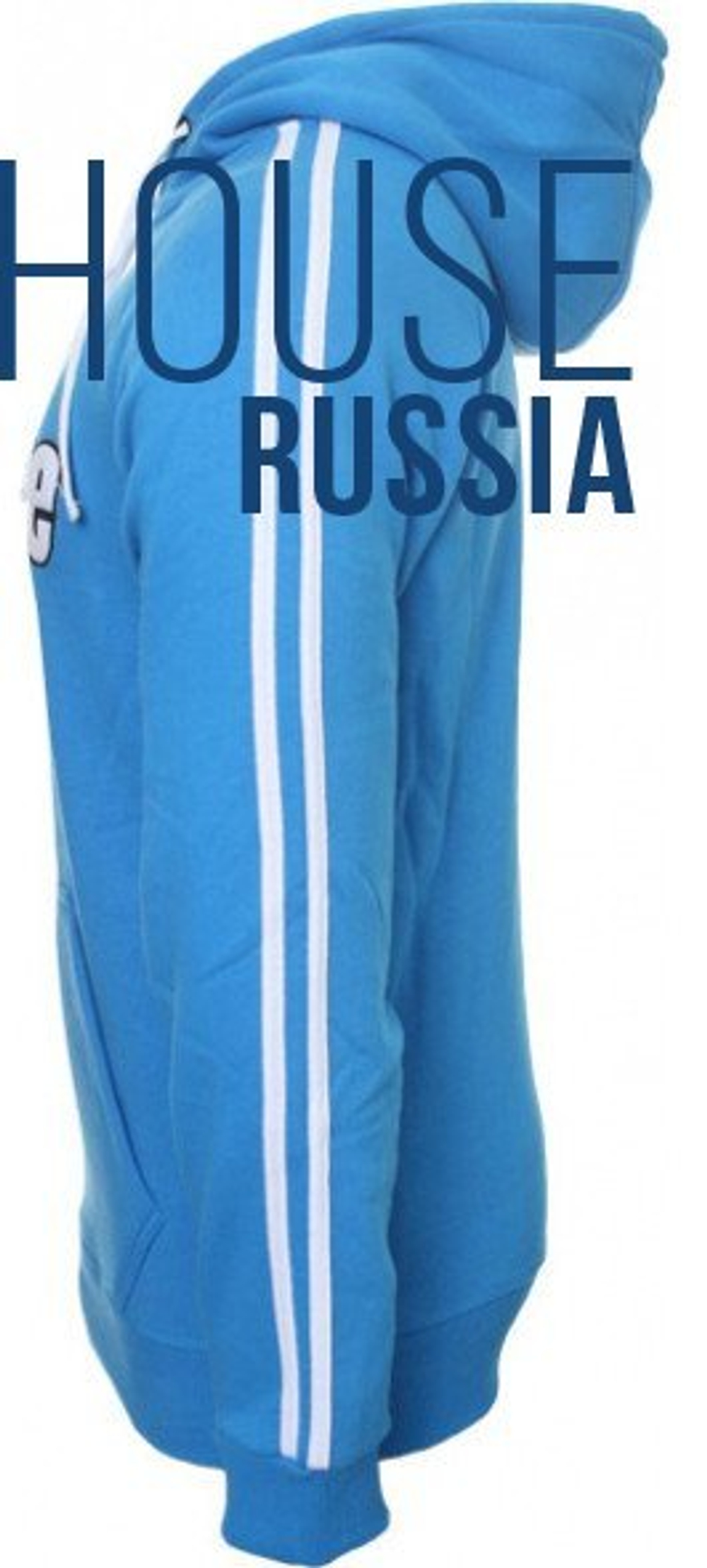 Кофта для мальчика теннисная Prince Jr Cotton Pullover Hoodie - небесный