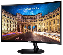 Монитор Samsung 24" C24F390FHI 1920x1080 VA WLED 72Гц 4ms FreeSync VGA HDMI