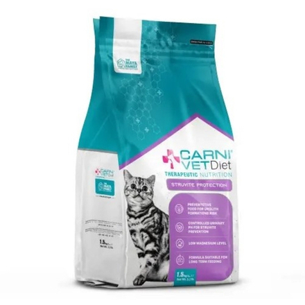 Сухой корм CARNI Vet Diet Cat Struvite Protection для кошек при профилактике струвитов - 1,5 кг (срок до 15.08.2025)