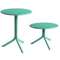 Регулируемый пластиковый стол Spritz Ø60 см, ментоловый | Nardi | Италия