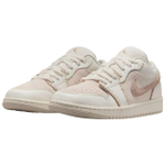 Jordan Air Jordan 1 Cushioning Low top Vintage Basketball Shoes Women's Beige