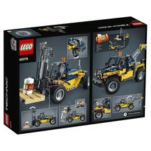 Сверхмощный вилочный погрузчик 2 в 1 Technic LEGO