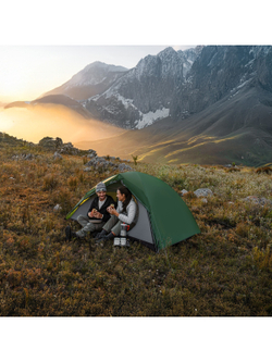 Палатка Naturehike Cloud-Creek PRO, 2-местная, зеленая