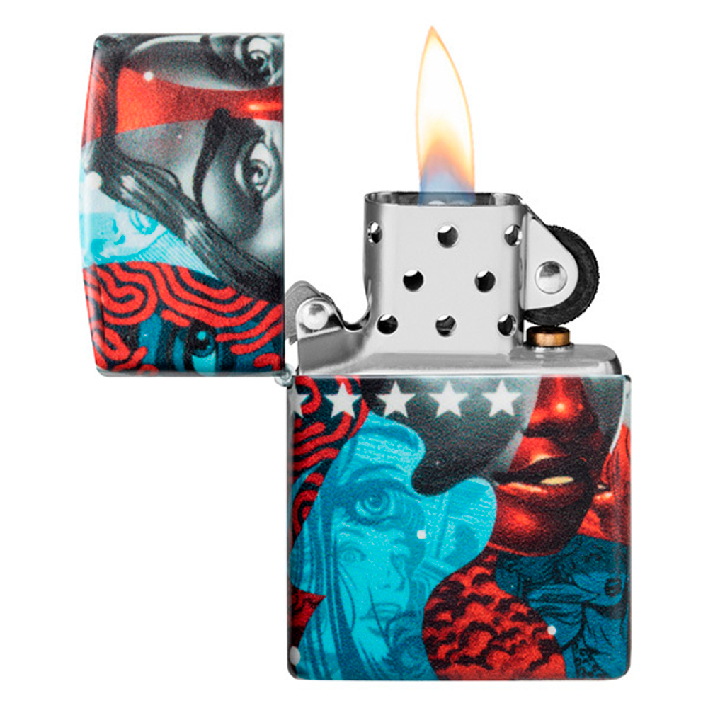 Зажигалка Zippo Tristan Eaton с покрытием White Matte