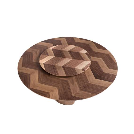 Стол Angel Cerda 1130, Ø150 см, орех