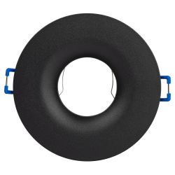 Встраиваемый светильник алюминиевый ЭРА KL105 BK MR16 GU5.3 черный