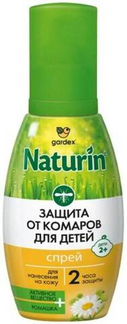 Спрей от комаров Gardex Naturin д/детей с 2лет 75мл
