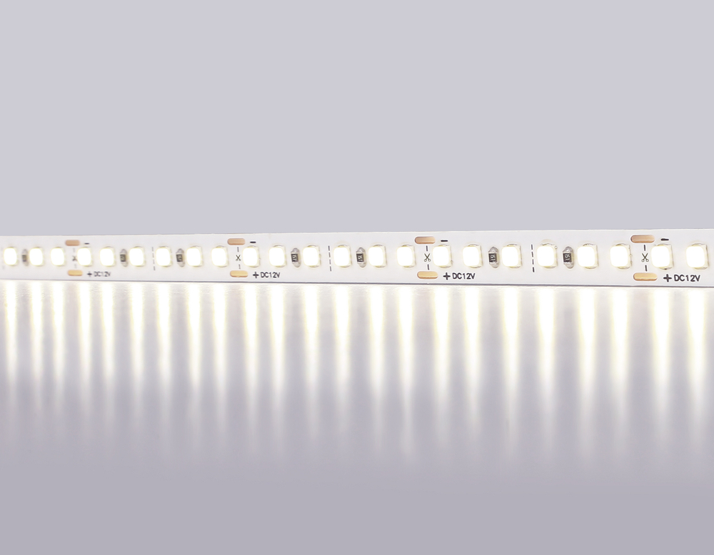 GS1312 2835 180Led/ 14.4W m/ 12V IP20 4500K/ 5000*10*1.2mm (2 конт.)