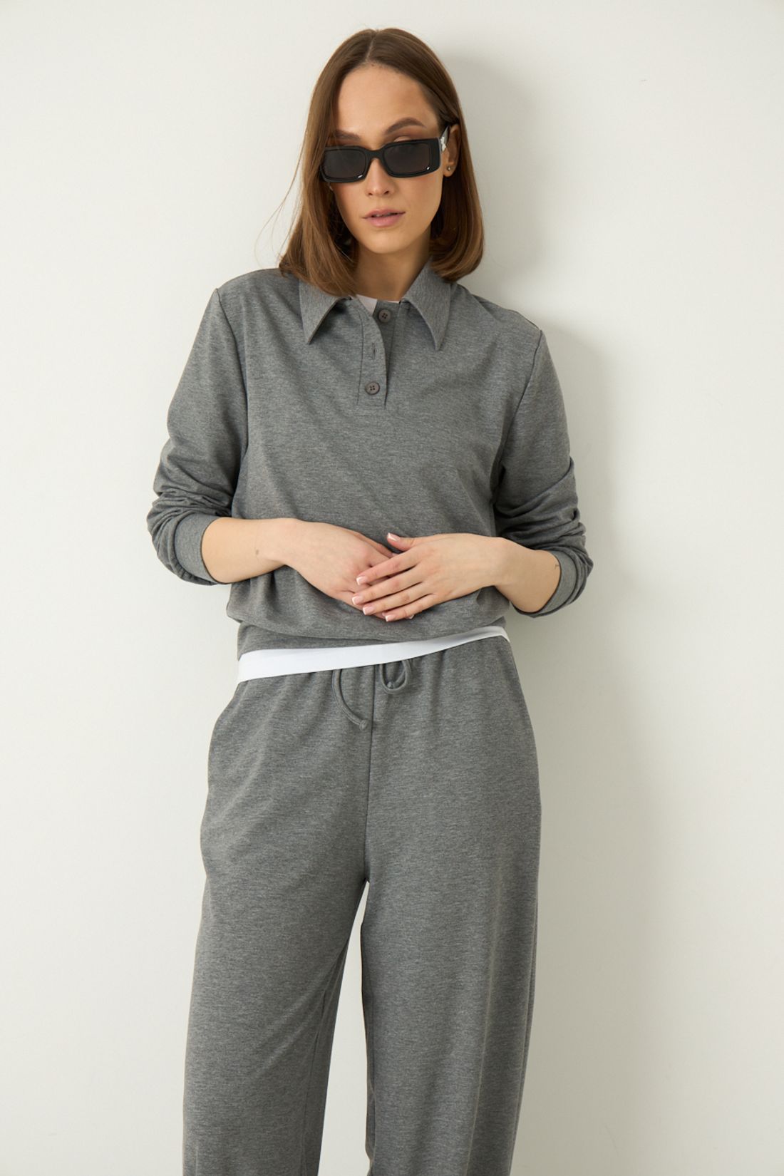 Джемпер R5073 серый / 42