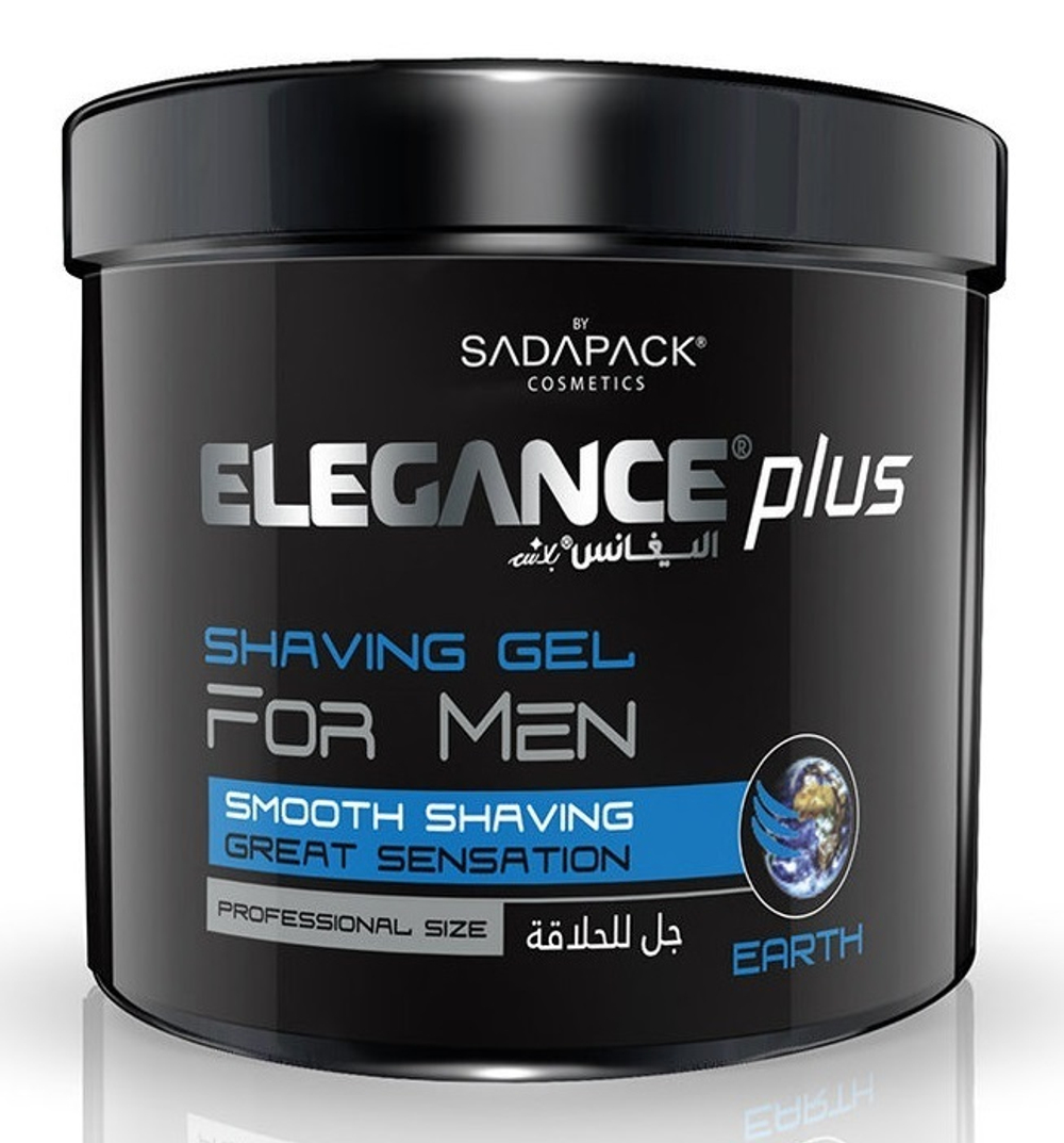 Elegance Plus Shaving Gel Earth - Гель для бритья 1000 мл