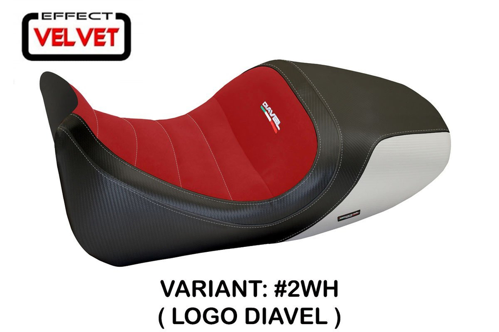 Ducati Diavel 1200 2015-2018 Tappezzeria Italia чехол для сиденья Imola-2 с эффектом Вельвет