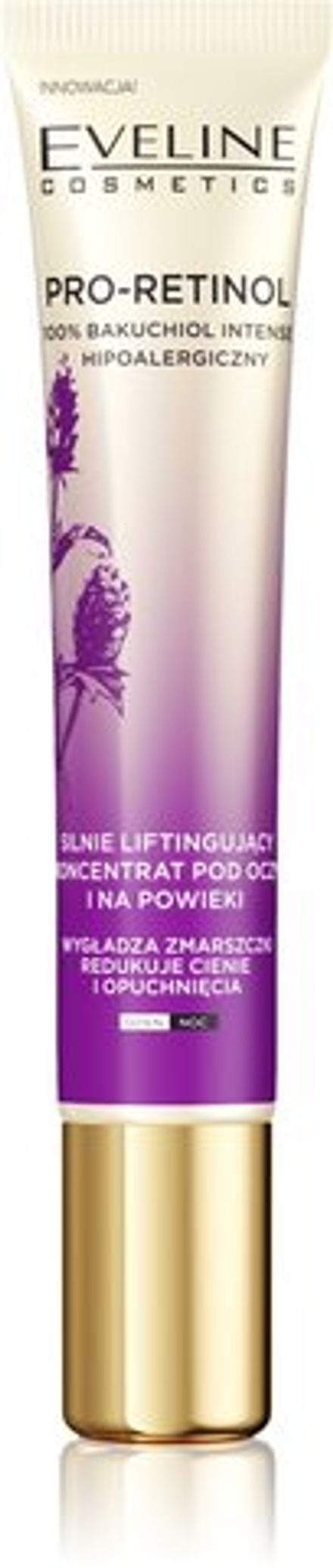 Eveline Cosmetics Pro-Retinol 100% Bakuchiol Intense - легкий крем-лифтинг для области вокруг глаз /   20  ml  / GTIN 5903416025979