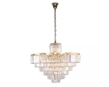 Подвесная люстра 24*E14 31124/S gold золото AURORA Newport