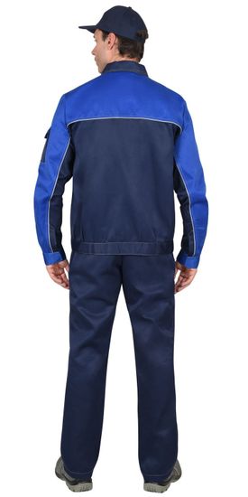 Костюм "Сириус-Автомастер" полукомбинезон (т.синий/василек)