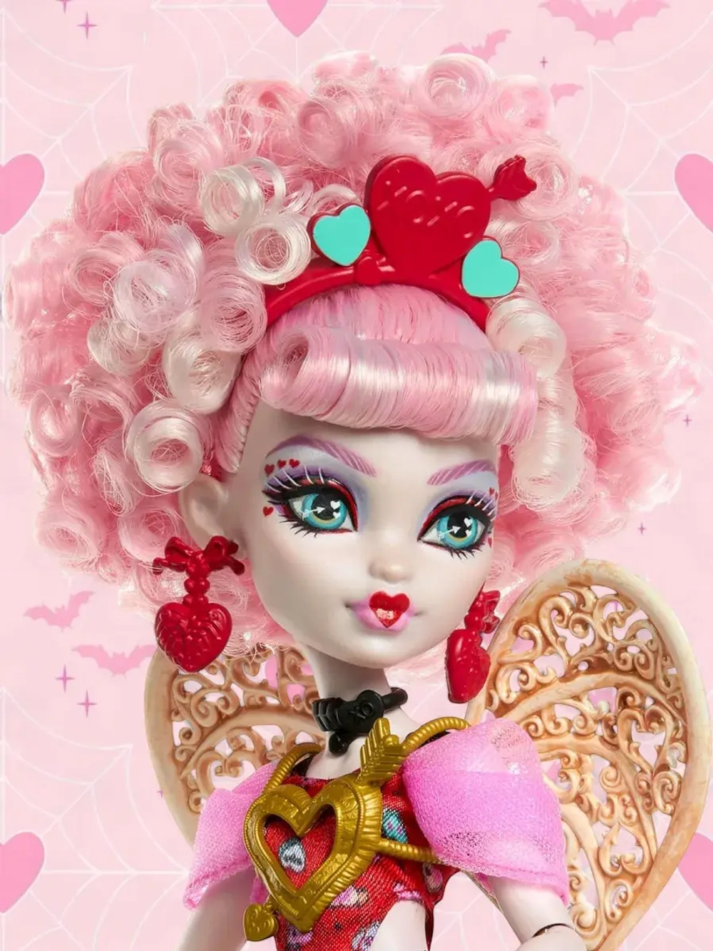 Кукла Монстр Хай Scary Sweet Birthday Амур Астерия JBG77