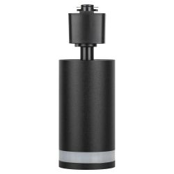 Трековый светильник однофазный ЭРА TR77-GU10 BK под лампу GU10 черный