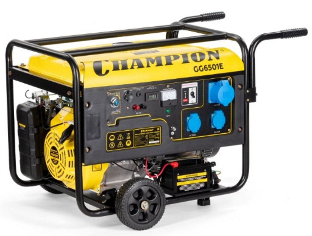 Генератор бензиновый CHAMPION GG6501E