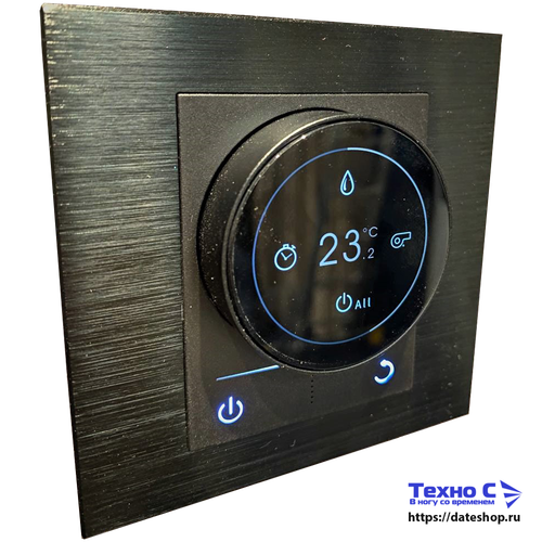 Aurora многофункциональная панель с поворотной ручкой и сенсорным экраном 1.39", лицевая панель - ма