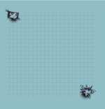 Блокнот 130х130 мм, скрепка, Контэнт-Канц, ламин. картон, выб-лак, 32 л., диз.вн.блок в клетку, "Аниме Style. Девочка с ушками", фиолетово-желтый