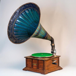 Винтаж: Граммофон: Фирма Thorens. Maison Deventer Andenne