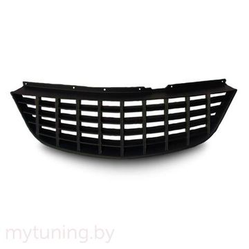 Решетка радиатора MATT BLACK для Opel Corsa D