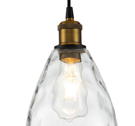 Подвесной светильник Indigo Piuro 11027/1P Clear V000293