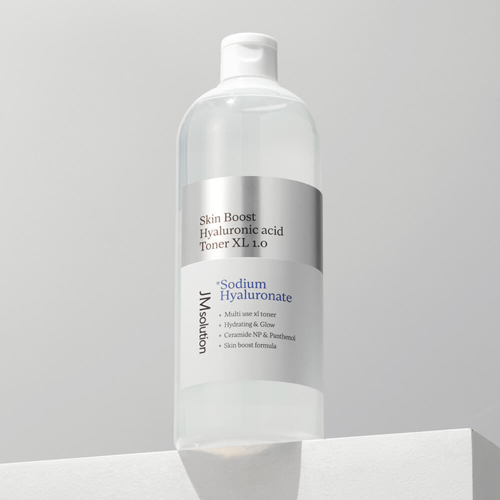 Тонер с гиалуроновой кислотой JMsolution Skin Boost Hyaluronic Acid Toner XL 1.0, 600 мл