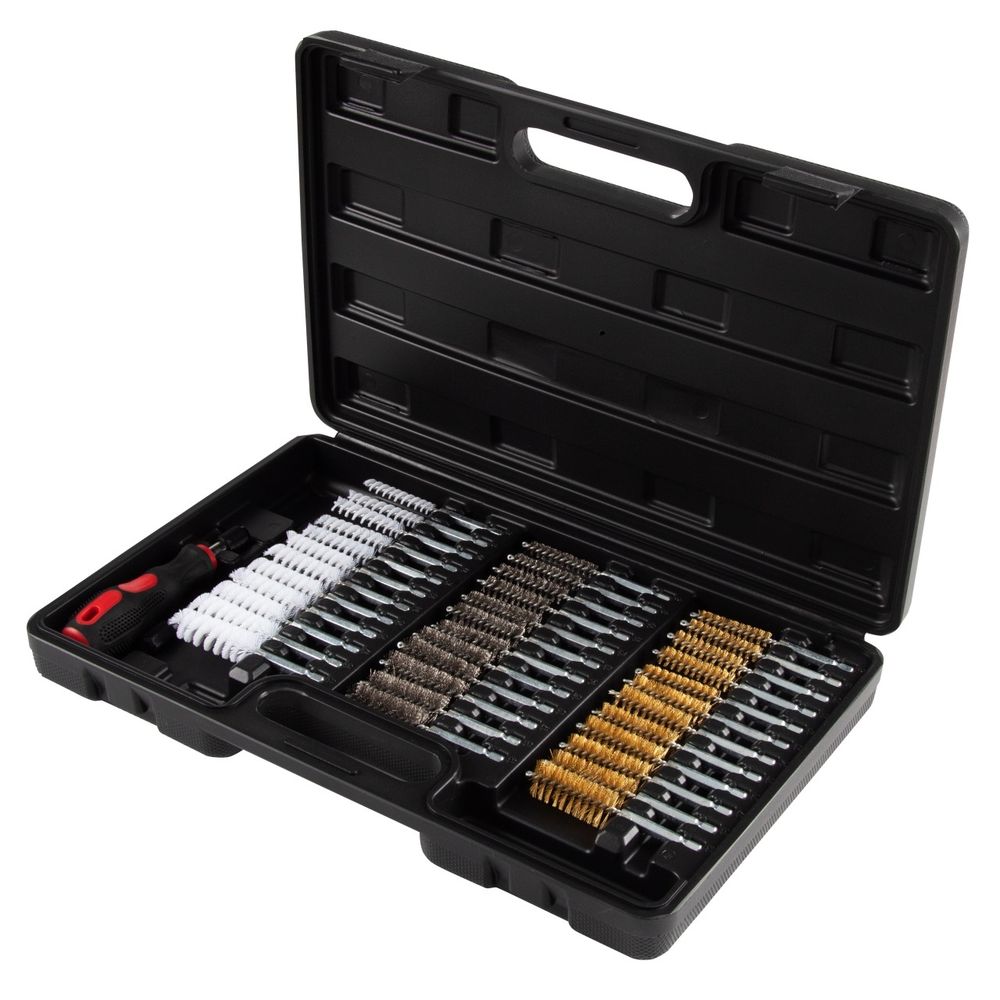 AFFIX (AF10312038C) Набор ершиков для чистки гнёзд свечей зажигания, кейс, 38 предметов