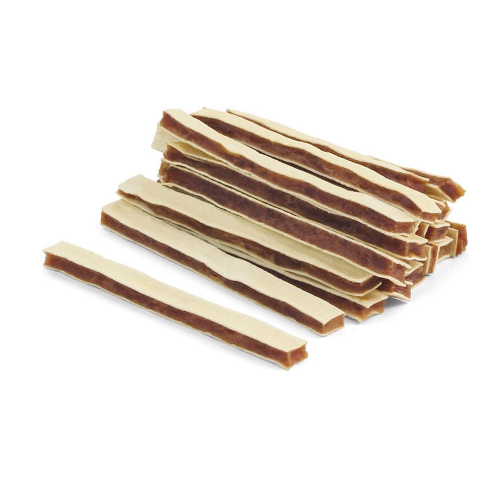 Лакомство для собак Triol «Сытный мясной сэндвич из утки», 70г Лакомство для собак Triol «Сытный мясной сэндвич из утки», 70г