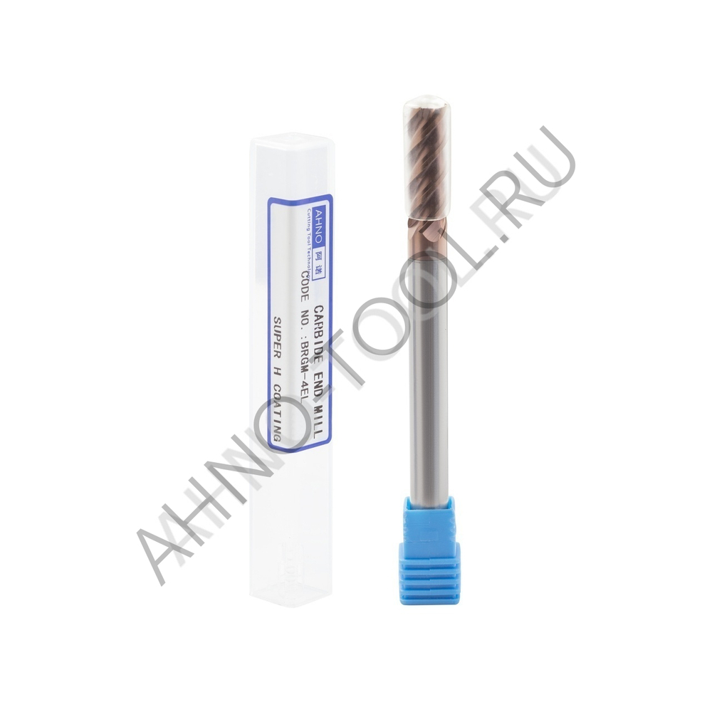 Фреза монолитная твердосплавная BRGM-4EL-D16.0 HRC55 AHNO