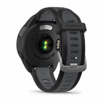 Часы Garmin Forerunner 165 Music черный с серым ремешком, 010-02863-30