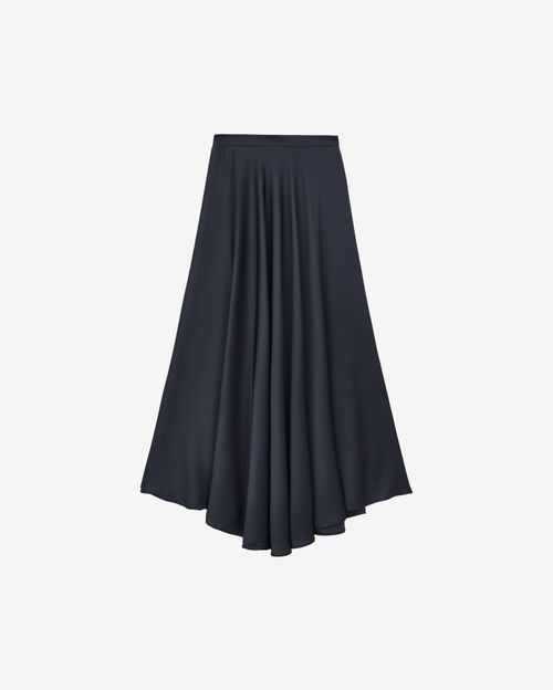 Юбка One Two Silk A-line темно-серая
