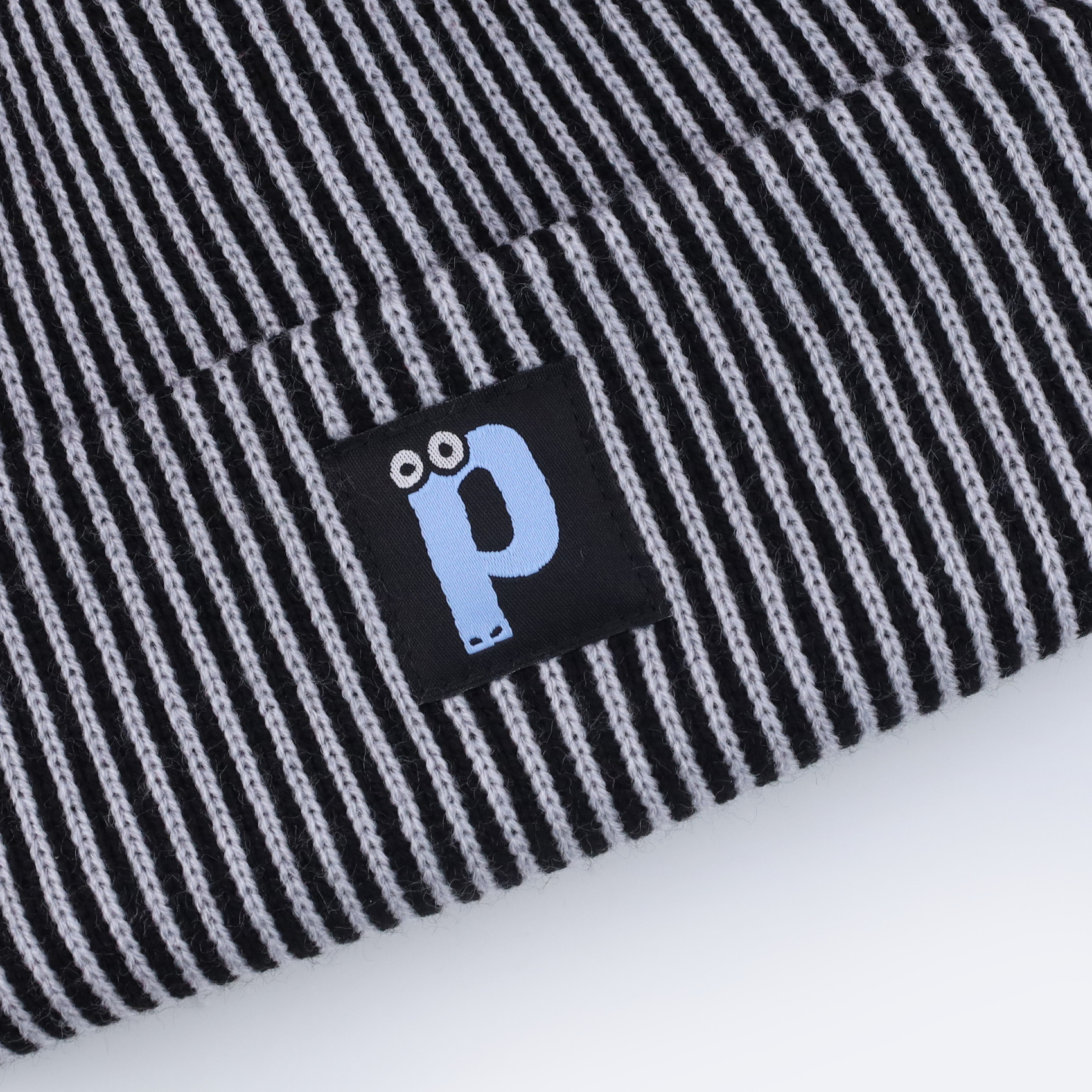 Шапка Postaments Stripes (black/grey) артикул: - купить в магазине Дайс